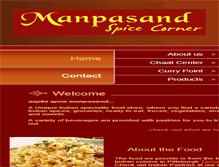 Tablet Screenshot of manpasands.com